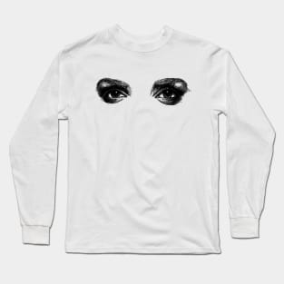 Pen and Ink Eyes Long Sleeve T-Shirt